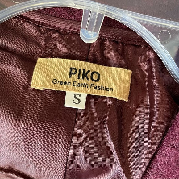 Piko Wool draped lapel jacket - Picture 4 of 5